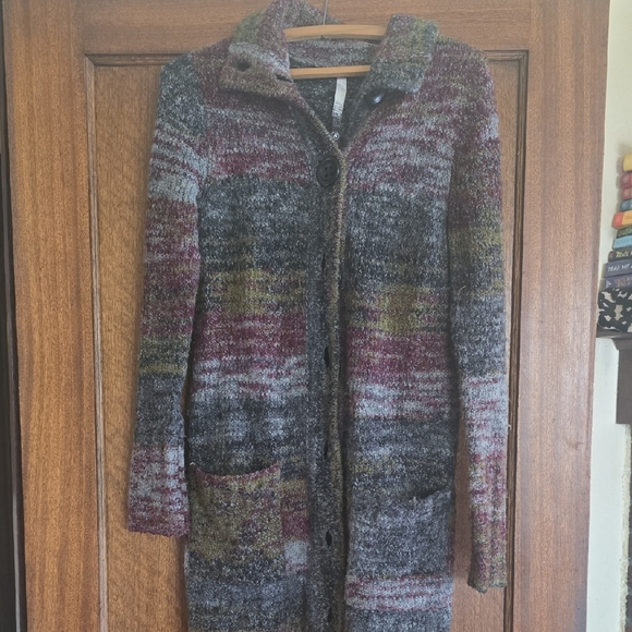 Kensie Sweaters - Kensie Multicolor Knit Cardigan